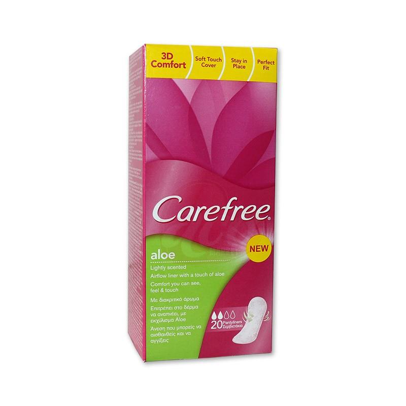   Absorbante zilnice cu extract natural de Aloe Vera.