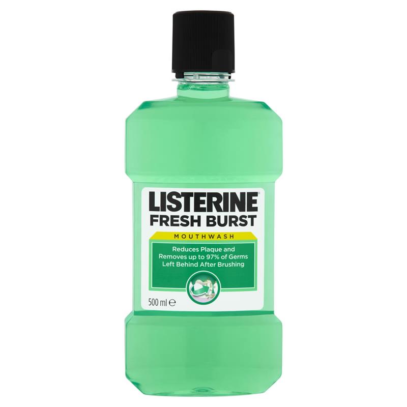 Apa de gura Listerine Fresh Burst, 500ml