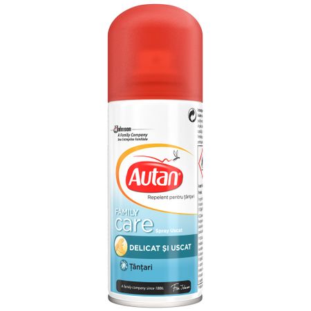 Autan Family Care Spray uscat impotriva tantarilor, 100ml