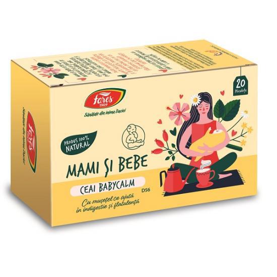Babycalm ceai pentru sugari si copii mici 20  plicuri 20 g