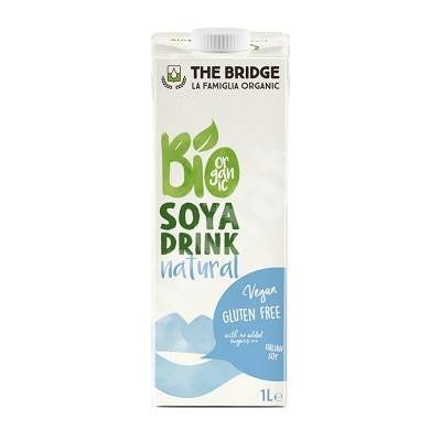 Bautura bio din soia, fara gluten The bridge 1L