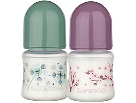 Biberon PP cu decor, 150ml, 45001, Baby Nova