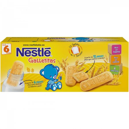 Biscuiti Nestle pentru sugari, de la 6 luni, 180gr
