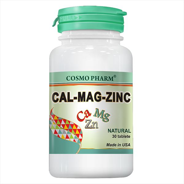 CAL-MAG-ZINC , 30 tablete,Cosmo Pharm
