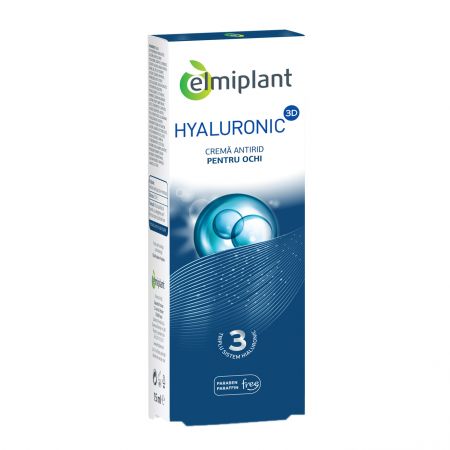 Crema antirid pentru ochi Hyaluronic Elmiplant 15 ml