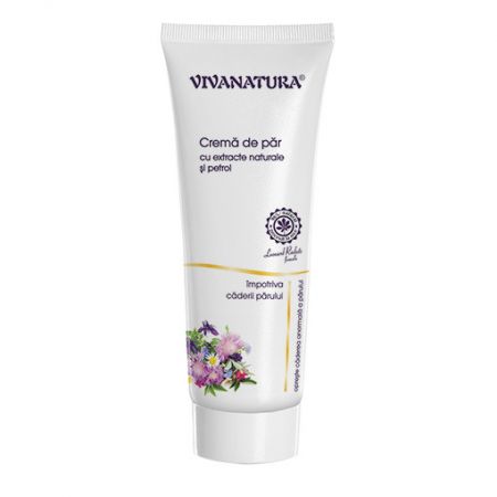 Crema de par cu extracte naturale si petrol impotriva caderii parului Vivanatura