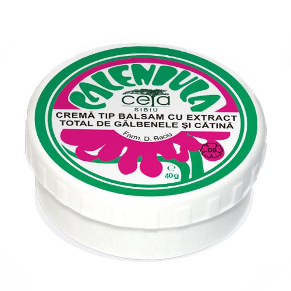 Crema de tip balsam galbenele si catina 40 gr/50 ml