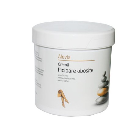 Crema pentru picioare obosite, 250 g, Alevia