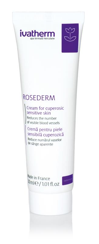 Ivatherm Crema pentru piele sensibila cuperozica Rosederm 30 ml
