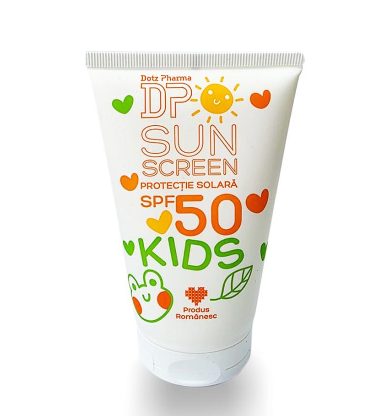 Crema solara copii SPF50, 100ml, Dotz Pharma