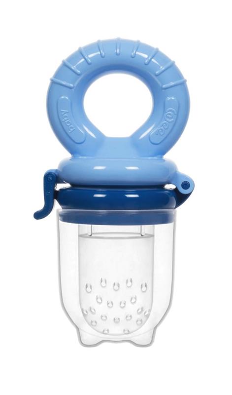 Dispozitiv de hranire tip suzeta din silicon moale WEE BABY pentru pulpa fructelor, 6 luni+