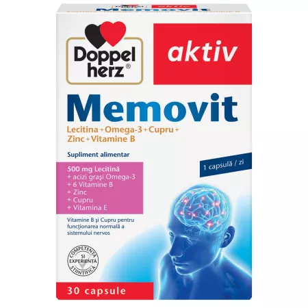 Doppelherz Aktiv Memovit, 30 capsule