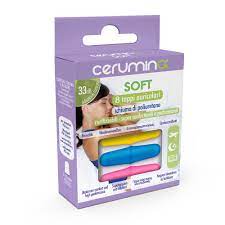 Dopuri pentru urechi din spuma poliuretanica, Cerumina soft 8 bucati