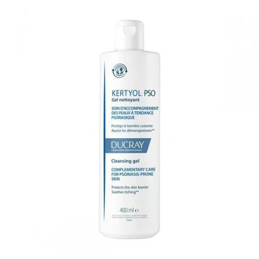 Ducray Kertyol PSO gel de curatare, 400 ml, Pierre Fabre