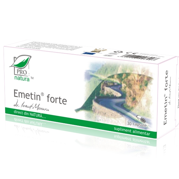 Emetin forte, Pro Natura, 30 capsule