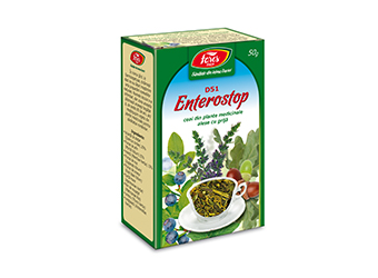 Enterostop, D51, Ceai la punga 50 g Fares
