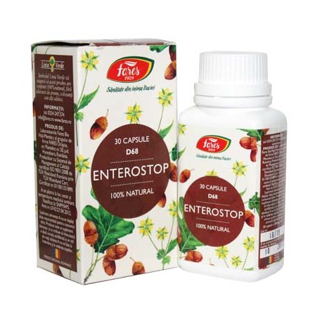 Enterostop D68, Fares, 30 capsule