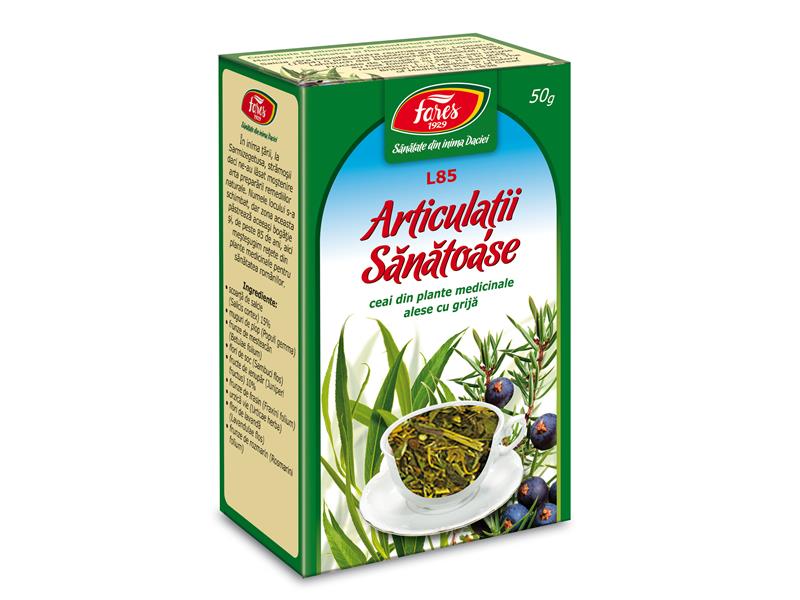 Ceai Articulatii sanatoase, 50 gr, Fares