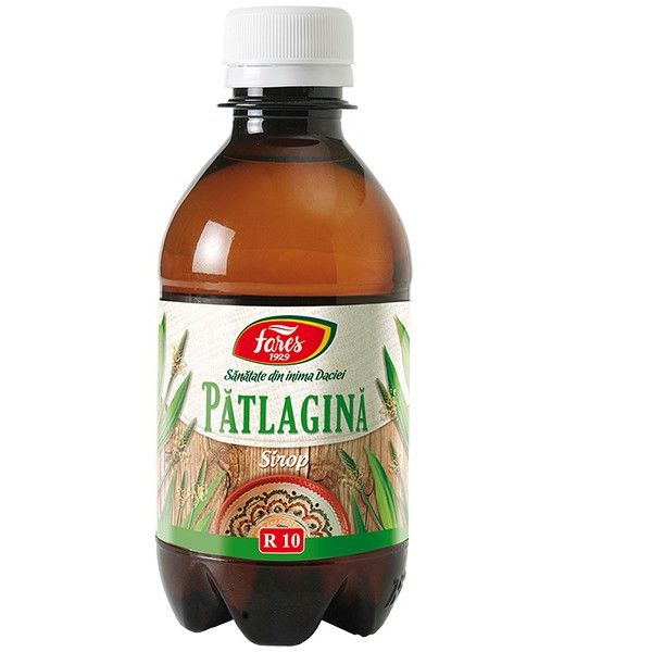 Sirop patlagina, 250 ml, Fares