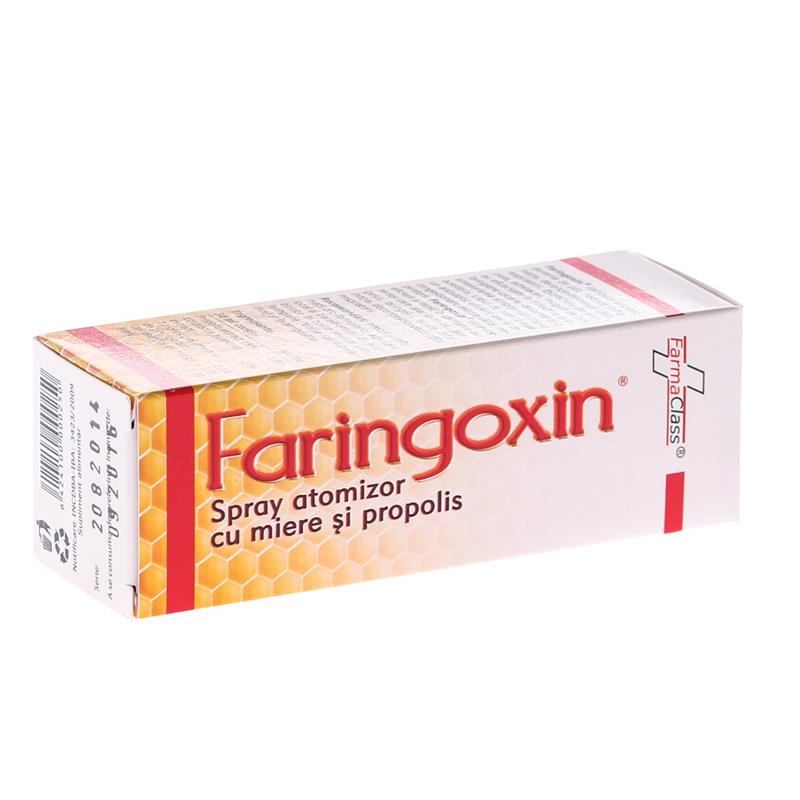 Faringoxin (Spray atomizor cu miere si propolis) 30 ml