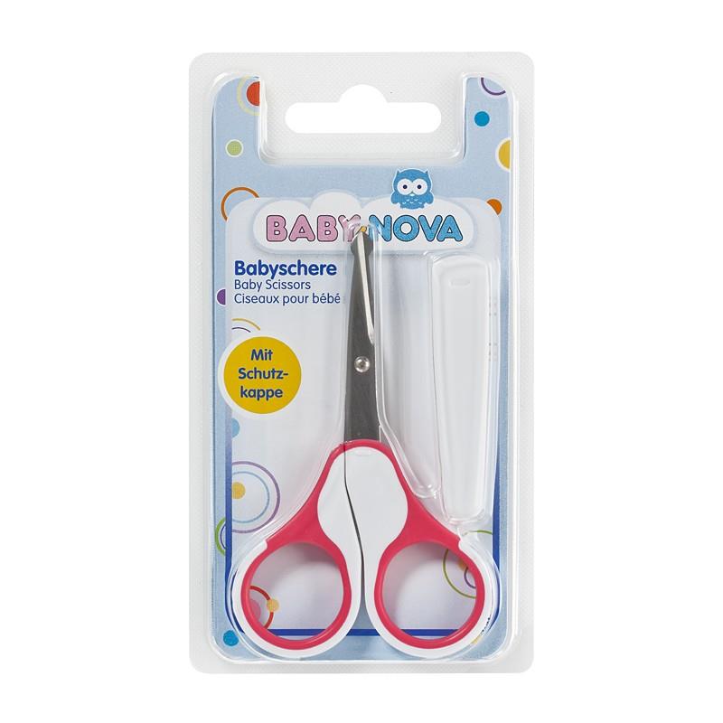 Forfecuta cu varf rotund si capa pentru sugari, 33338, Baby Nova