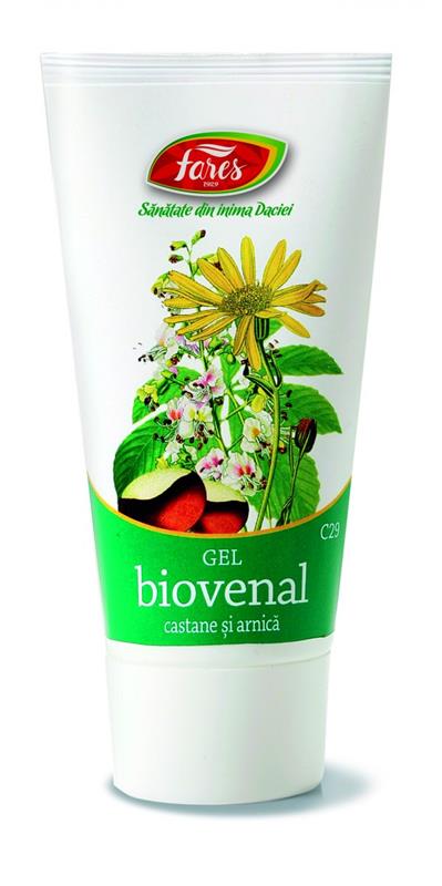 Gel Biovenal castane si arnica C29 50 ml 