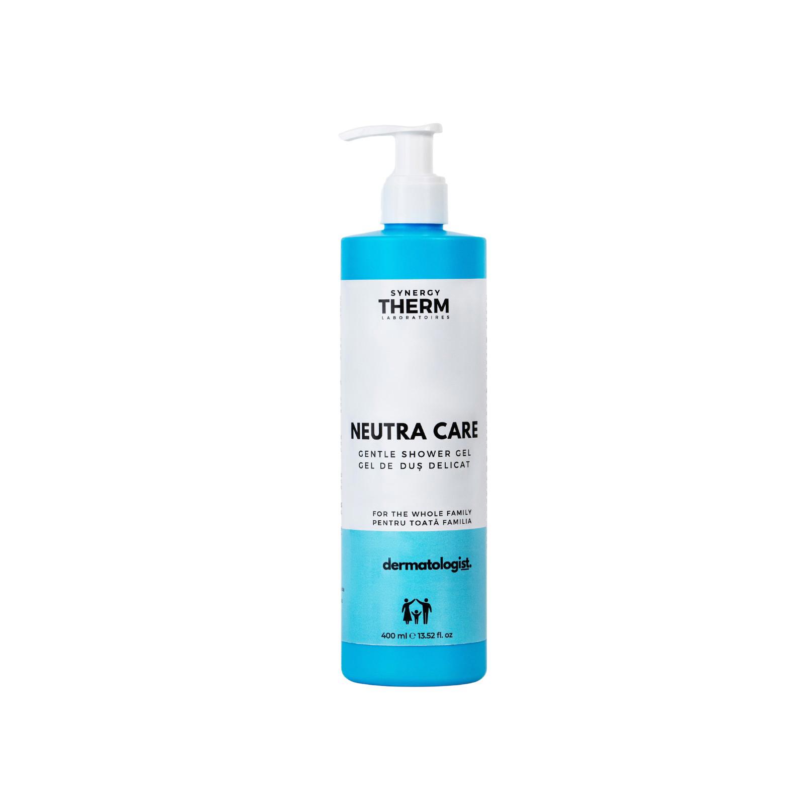 Gel de dus delicat Neutra Care Dermatologist, 400 ml, Synergy Therm