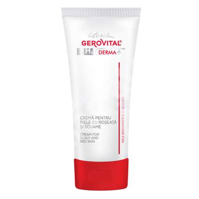 Gerovital H3 DERMA+ Crema pentru piele cu roseata si scuame 50 ml
