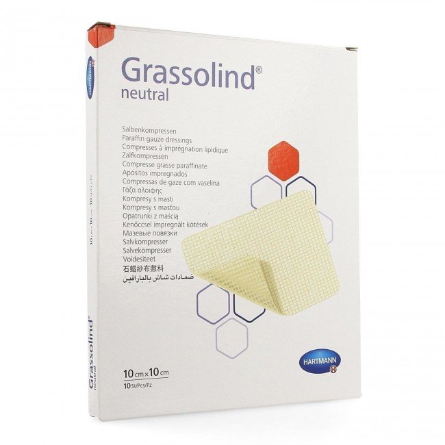 Grassolind neutral, 10 cm x 10 cm, Hartmann
