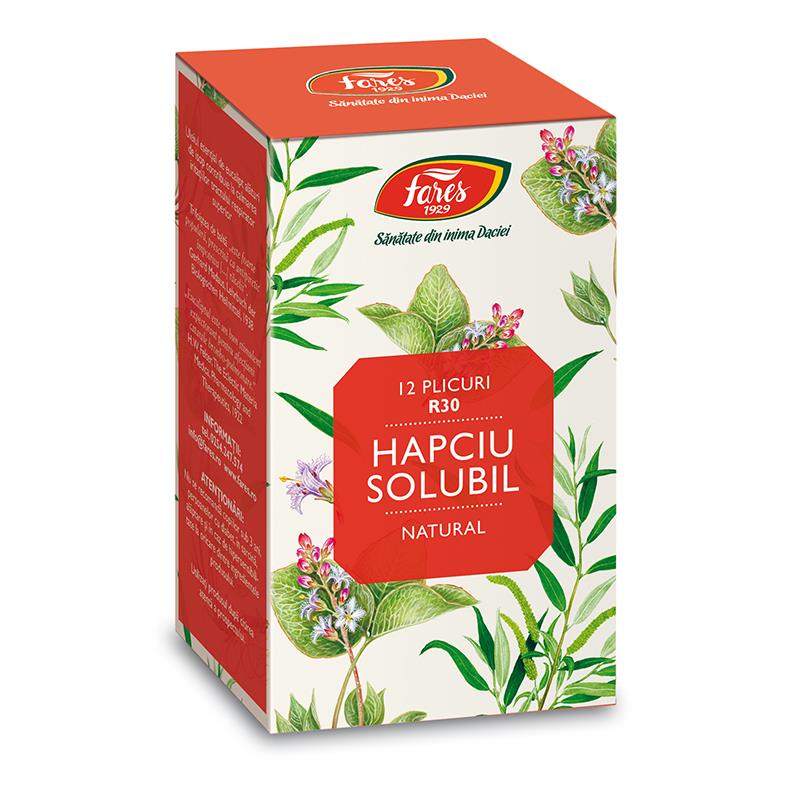 Hapciu Solubil R30 12 plicuri Fares