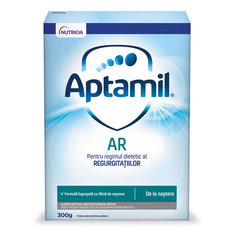 Aptamil AR, pentru regimul dietetic al regurgitatiilor, 300g, de la nastere