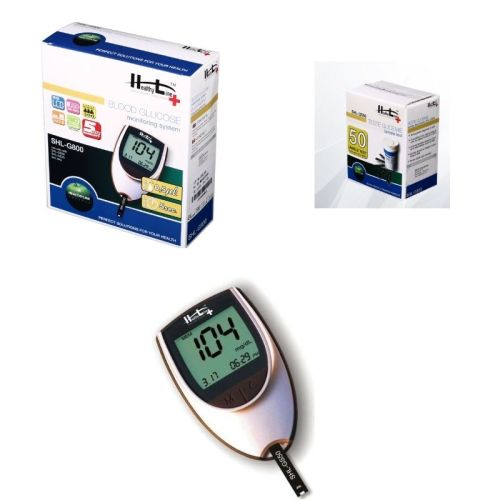 Pachet Glucometru Healthy Line SHL-G800 + 50 teste Healthy Line