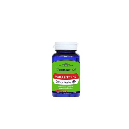 Parasites 12 detox forte x 30 cps