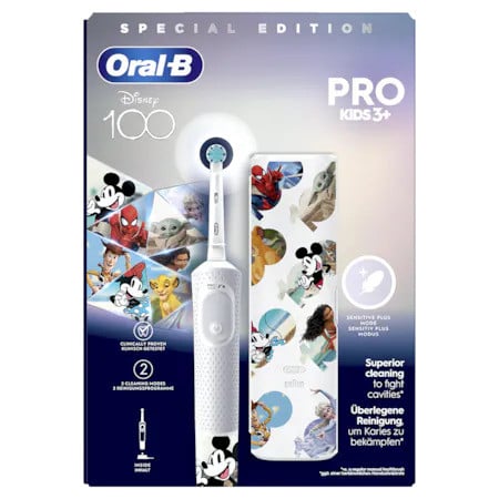 Periuta de dinti electrica reincarcabila Oral-B Disney, Pro Kids 3+