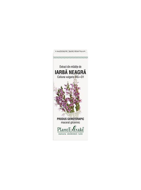 Extract din mladite de Iarba neagra 50 ml PlantExtrakt