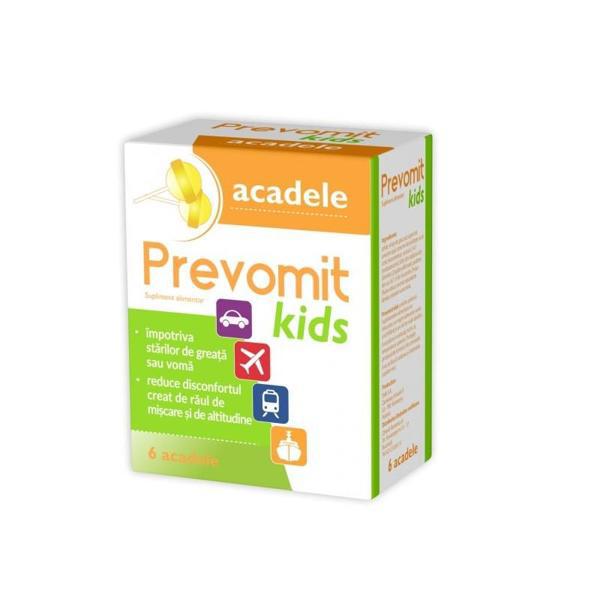 Prevomit Kids, 6 acadele, Zdrovit