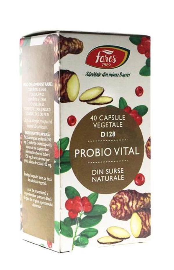 Probio Vital D 128, Fares, 20 capsule