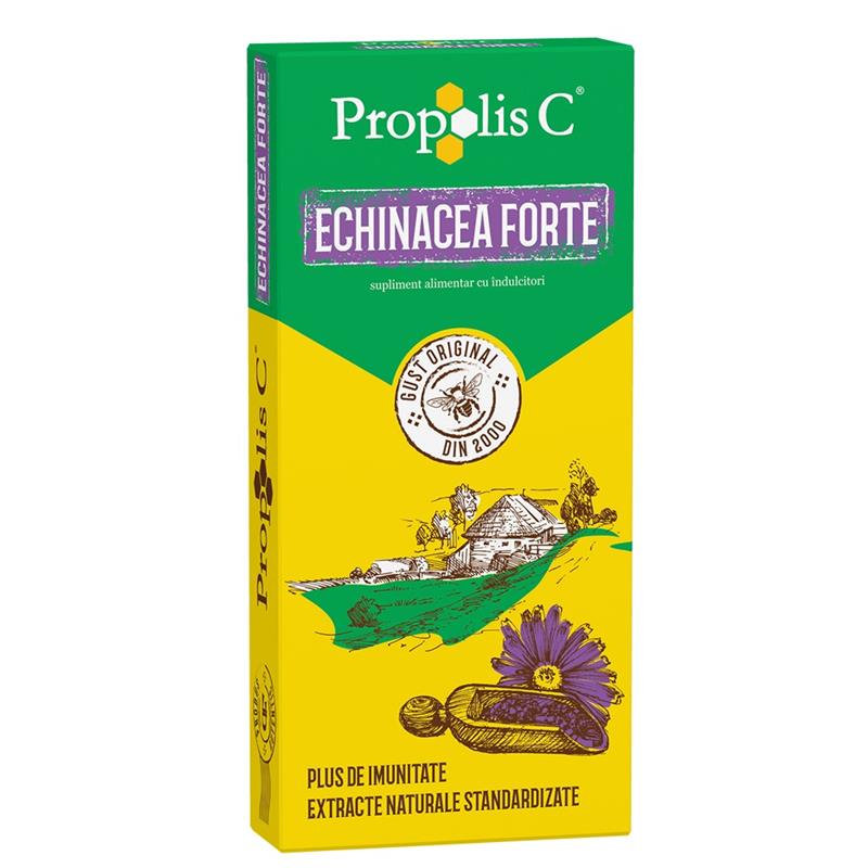 PROPOLIS C ECHINACEA FORTE 30 COMPRIMATE DE SUPT