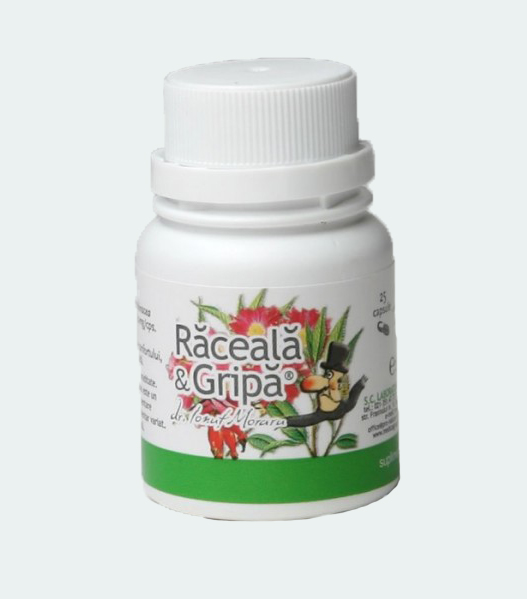 Raceala & Gripa 25 capsule Pro Natura