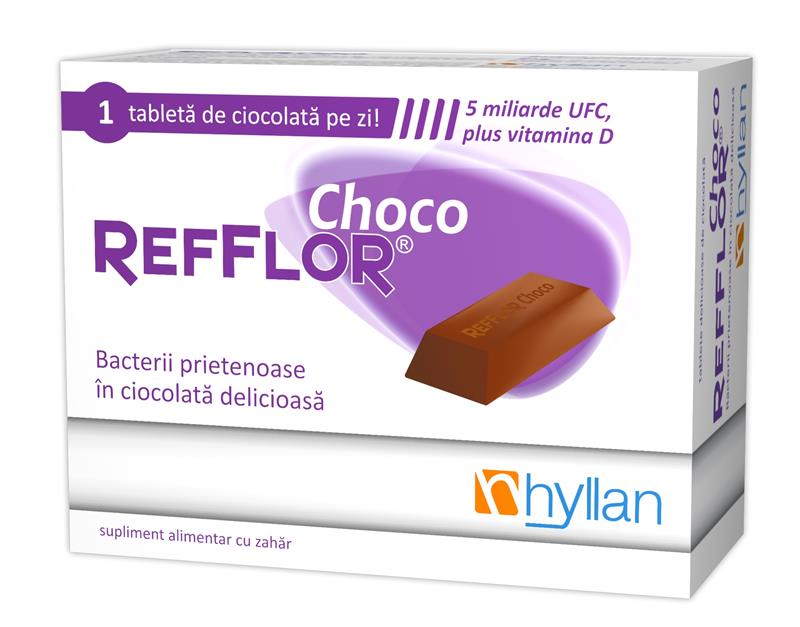 Refflor Choco, 10 tablete, Hyllan