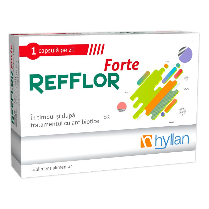 Refflor Forte, 10 capsule, Hyllan
