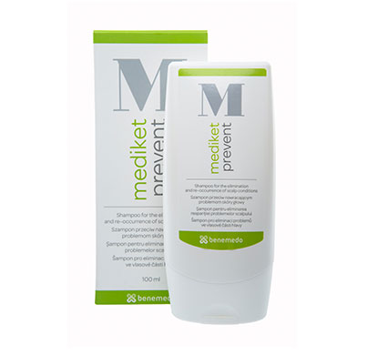 Sampon pentru eliminarea reaparitiei problemelor scalpului MEDIKET PREVENT 100 ml