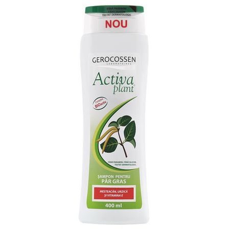  Sampon pentru par gras Activa plant Gerocossen 400 ml