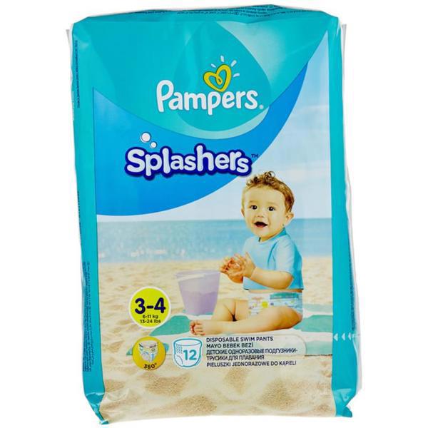 Scutece Pampers Splashers nr.3-4, 6-11 kg, 12 buc
