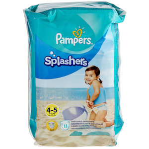 Scutece Pampers Splashers  nr. 4-5, 9-15 kg, 11 buc