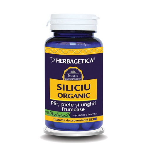 Siliciu Organic -60 capsule Herbagetica