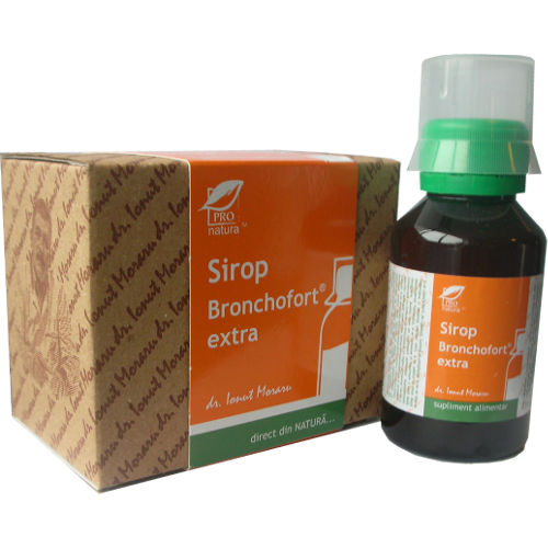 Sirop Bronchofort Extra 100 ml Pro Natura