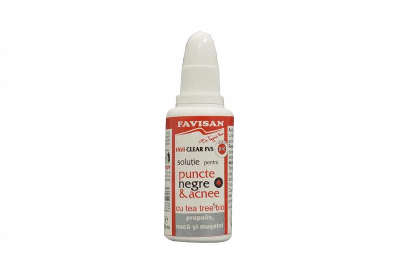 SOLUTIE PENTRU PUNCTE NEGRE & ACNEE 30 ML