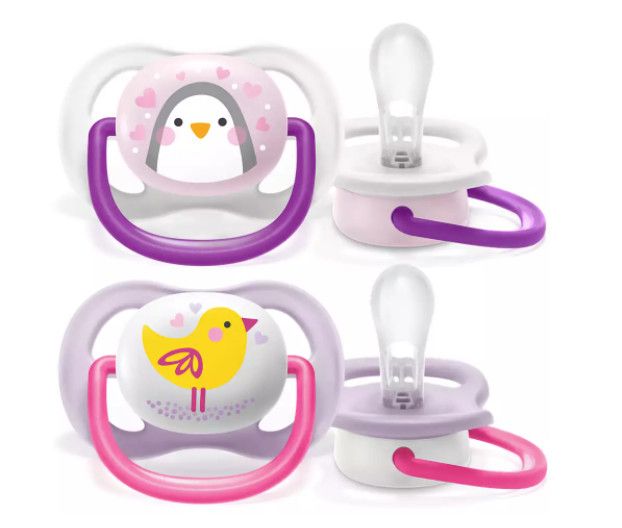 Suzete Philips Avent ultra air animals 0-6m 