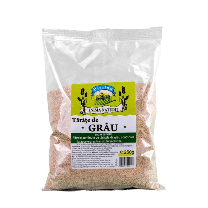 Tarate de grau, Pirifan, 250 g